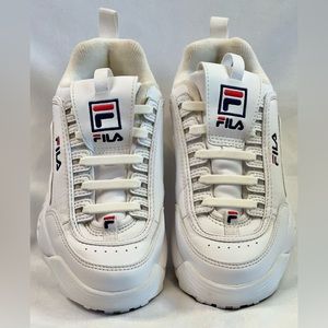 Fila Disruptor II Youth White Sneakers